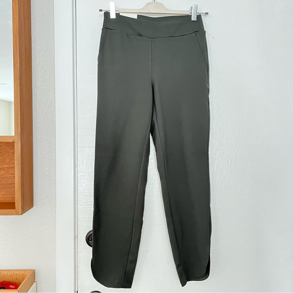 Rachel Zoe Olive Green Crop Pull On Pants XS